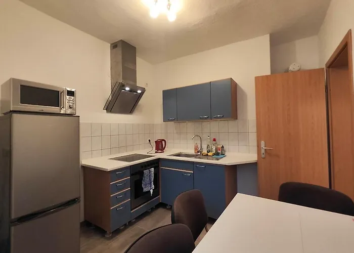 Apartmán Schoene 1 Raum, 1 - 3 Bett In Stassfurt